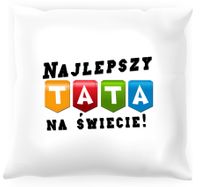 Poduszka Najlepszy tata na świecie #01