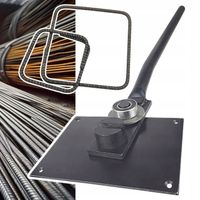 Giętarka do prętów zbrojeniowych strzemion drutu do fi 12mm łożyskiem