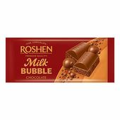 ROSHEN CZEKOLADA MILK BUBBLE MLECZNA 80G