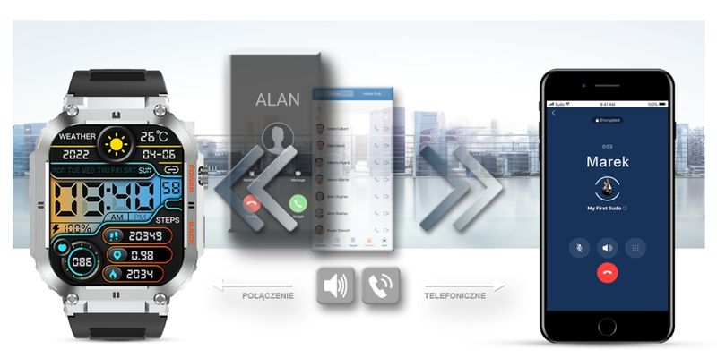 Smartwatch Gravity GT6-5 zdjęcie 9