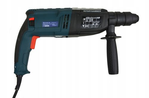 WIERTARKA MŁOTOWIERTARKA MŁOT UDAROWY MOCNA SDS+ WIERTŁA SZPIC PRZECINAK na Arena.pl