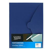 TECZKA OZDOBNA KOPERTOWA MET. GRANATOWA 5SZT GALERIA PAPIERU