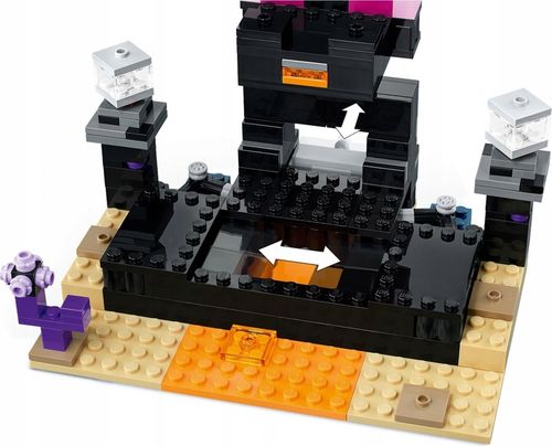 LEGO MINECRAFT 21242 ARENA ENDU SMOCZY ŁUCZNIK + Torba prezentowa na Arena.pl