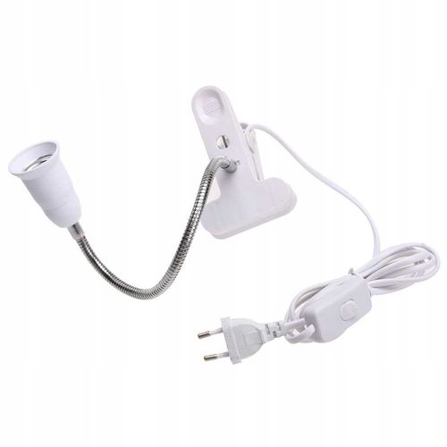 UCHWYT GNIAZDO ŻARÓWKI DO WZROSTU ROŚLIN E27 KLIPS na Arena.pl