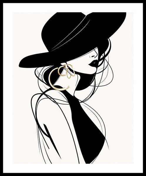 Plakat 40x50cm Uwikłana Elegancja zdjęcie 3