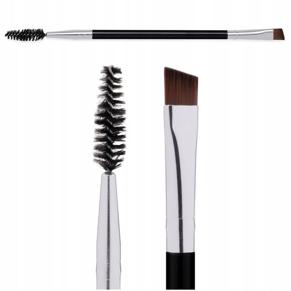 Pędzel do Brwi Skośny do Rzęs Dwustronny zdjęcie 1