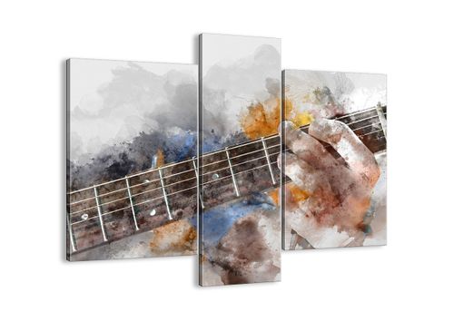 Obraz Na Płótnie - Muzyka Gitara Artysta - 95X80 Cm - Cb95X80-3448 na Arena.pl