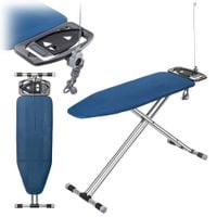 KADAX Deska Do Prasowania Składana 120x42cm Aluminiowa Z Uchwytem Gniazdem