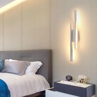 LAMPA LINIOWA SCIENNA LED KINKIET BIAŁY 3000K NOWOCZESNA DO SALONU