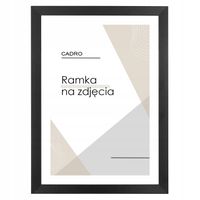 RAMKA 30x40 czarna na zdjęcia mdf dyplom ramki 40x30