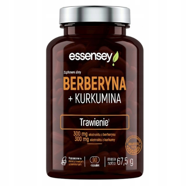 Berberyna+kurkumina 90kaps. Essensey zdjęcie 1
