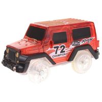 autko auto pojazd dodatkowy samochód do toru magic track świeci