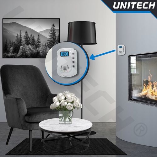 CERTYFIKOWANY CZUJNIK CZADU GAZU TLENKU WĘGLA PPM WYKRYWA CO ALARM na Arena.pl