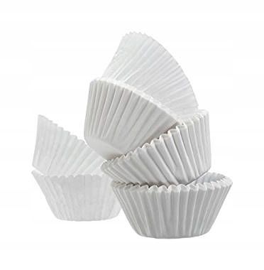 FOREMKI PAPILOTKI MINI 28x16 cm - białe 200 szt zdjęcie 1