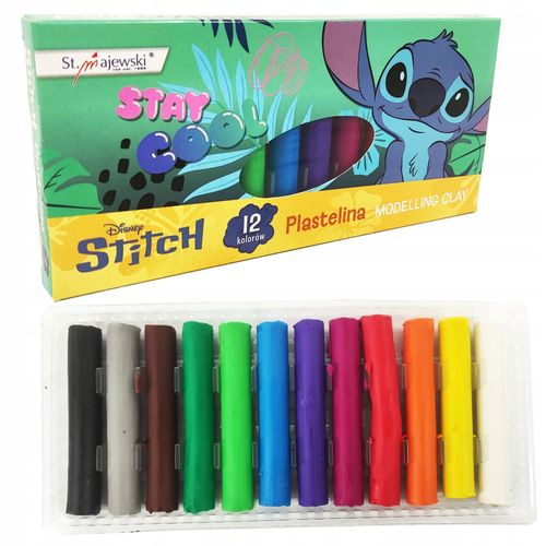 PLASTELINA 12KOL STITCH ST.MAJEWSKI na Arena.pl