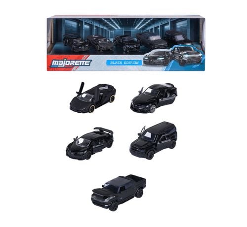 Samochód Majorette Black Edition 2.0 5 sztuk na Arena.pl
