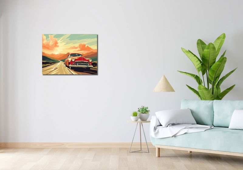 Obraz 70x50cm Przygoda Czeka zdjęcie 2