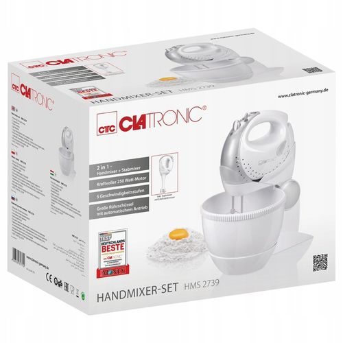 2w1 BLENDER MIKSER ROBOT KUCHENNY RĘCZNY Z MISĄ 250W na Arena.pl