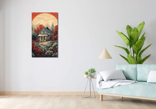 Obraz 50x90cm Idylla Rustykalna na Arena.pl