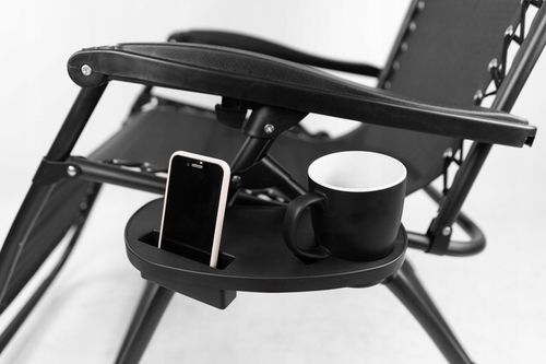 LEŻAK PLAŻOWY FOTEL OGRODOWY ZERO GRAVITY SKŁADANY KRZESŁO 2W1 PROGARDEN na Arena.pl