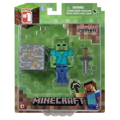 Minecraft Zombie figurka ruchoma 16509 na Arena.pl