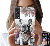 ETUI DO SAMSUNG GALAXY S21 FE - BULDOG BULDOGI PIESKI RASY PSÓW PLECKI