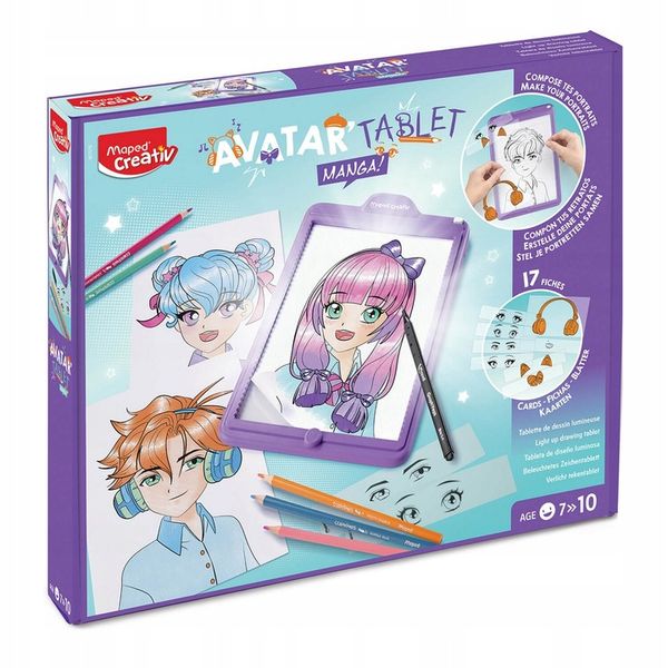 Tablica podświetlana MAPED CREATIV Avatar Studio Manga zdjęcie 1