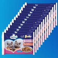 Karma dla kota mokra PreVital Junior Mix 52 saszetek x 100g