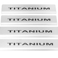 Listwa progowa FORD FOCUS MK4 TITANIUM Stal nierdzewna 304 mat 4szt