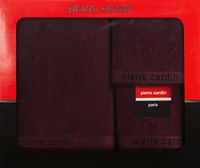 Zestaw ręczników Evi burgund 3 szt. bawełna Pierre Cardin