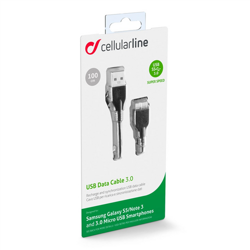 CELLULAR LINE Kabel USB-micro USB 3.0 1m czarny na Arena.pl