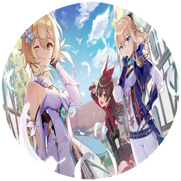 Podkładka pod myszkę Genshin Impact zdjęcie 2