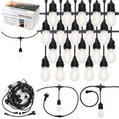 GIRLANDA OGRODOWA ”XL” SIECIOWA 20M