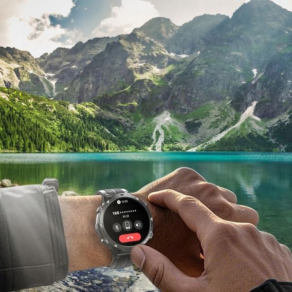 SMARTWATCH męski Rubicon ALWAYS DISPLAY KOMPAS BAROMETR AI zdjęcie 9