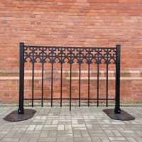 PRZĘSŁO GOTYCKIE + SŁUPKI OGRODZENIOWE ŻELIWNE GICOR