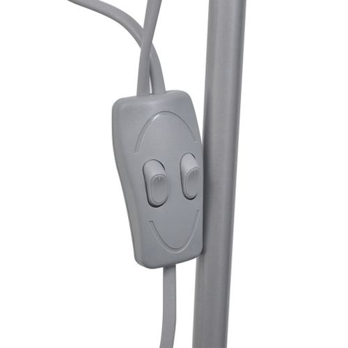 Lampa podłogowa szara VidaXL na Arena.pl