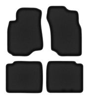 Dywaniki welurowe Mitsubishi Lancer VII 2003-2008 czarne 4szt