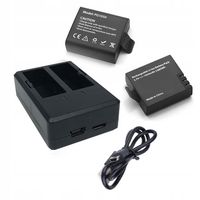 Podwójna ładowarka Eken + 2 baterie 1050 mAh