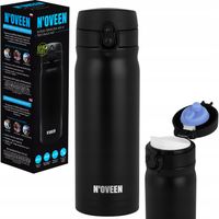 BUTELKA KUBEK TERMICZNY TERMOS BIDON 400ml INOX NA KAWĘ HERBATĘ