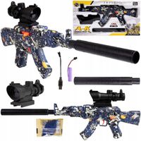 KARABIN PISTOLET AUTOMAT NA KULKI ŻELOWE WODNE AK47 KAŁASZNIKOW + akumulato