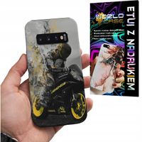 ETUI CASE DO SAMSUNG S10 - MOTOR FAN Motocykle MĘSKIE WZORY PLECKI