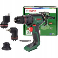 WKRĘTARKA ADVANCEDDRILL 18V-80 BOSCH BEZSZCZOTKOWA KORPUS + 4 uchwyty