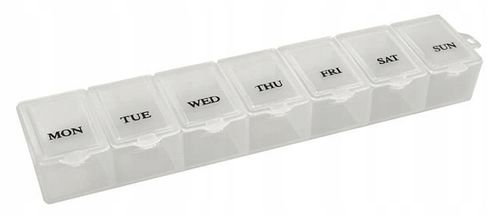 Pudełko pojemnik kasetka na tabletki witaminy leki na Arena.pl