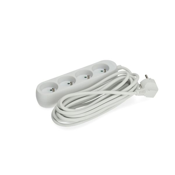 Przedłużacz LARGO listwa 4-gniazda długość 5 metrów z uziemieniem zdjęcie 2