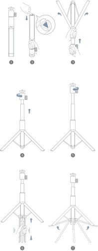 Uchwyt ścienny do projektora XGIMI Compact Multi-Function Stand 5 kg na Arena.pl