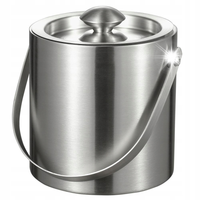Wiaderko do lodu, stal pojemność 1,5l KH1243