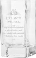 Wazon szklany prezent NA DZIEŃ BABCI DZIEŃ DZIADKA