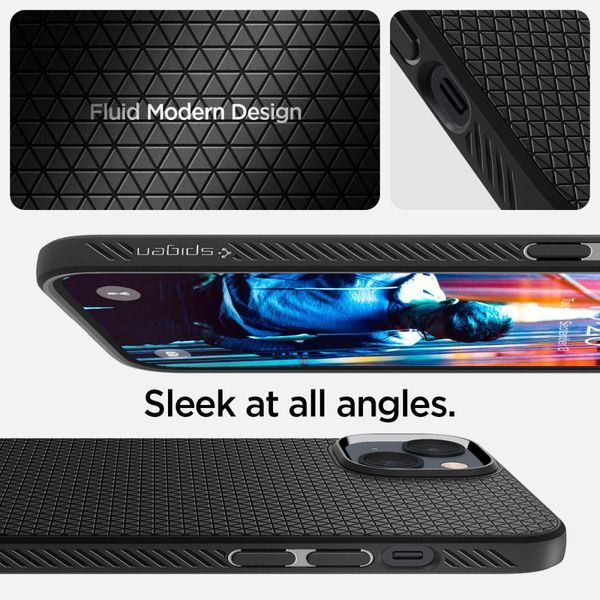 SPIGEN LIQUID AIR IPHONE 14 MATTE BLACK zdjęcie 11