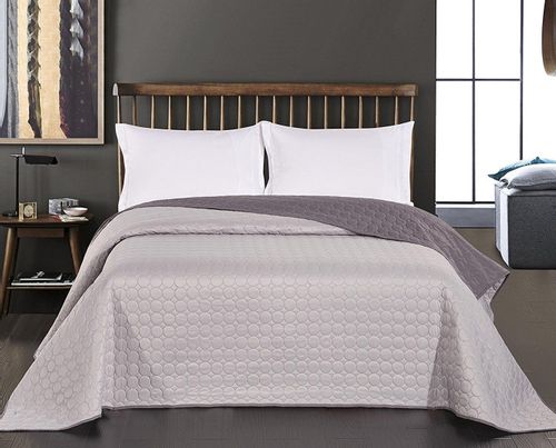 DecoKing Narzuta Willow szara 170x210 na Arena.pl