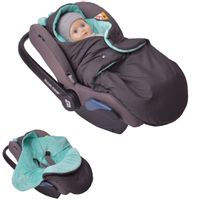 ŚPIWOREK OTULACZ FOTELIK WÓZEK MYSZKA ORTALION GRAFIT MINKY MIĘTA